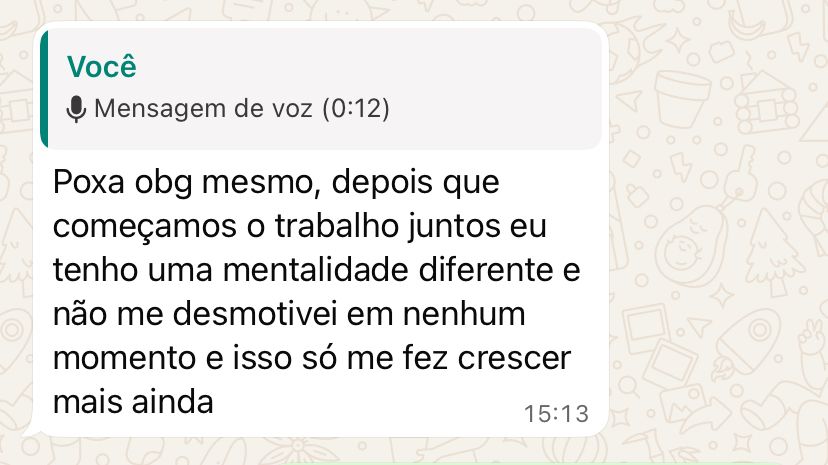 Depoimento de aluno 2